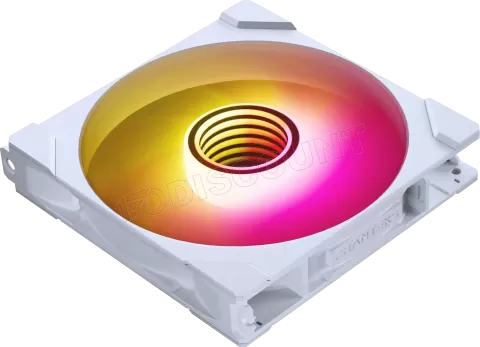 Photo de Ventilateur de boitier Phanteks M25 Gen2 Reverse RGB - 14cm (Blanc)
