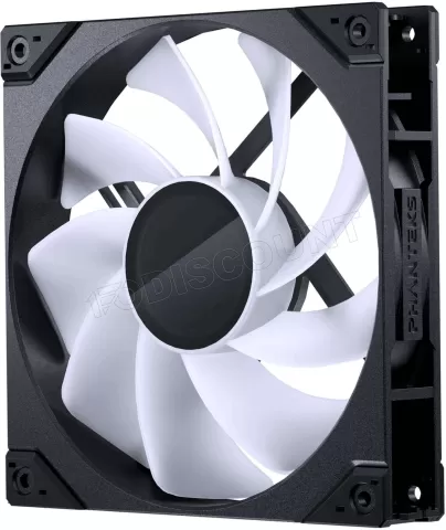 Photo de Ventilateur de boitier Phanteks M25 Gen2 Reverse RGB - 14cm (Noir)