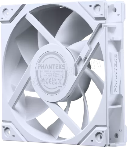 Photo de Ventilateur de boitier Phanteks M25 Gen2 RGB - 12cm (Blanc)