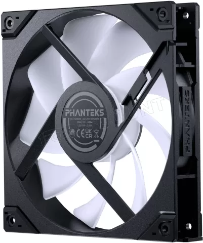 Photo de Ventilateur de boitier Phanteks M25 Gen2 RGB - 14cm (Noir)