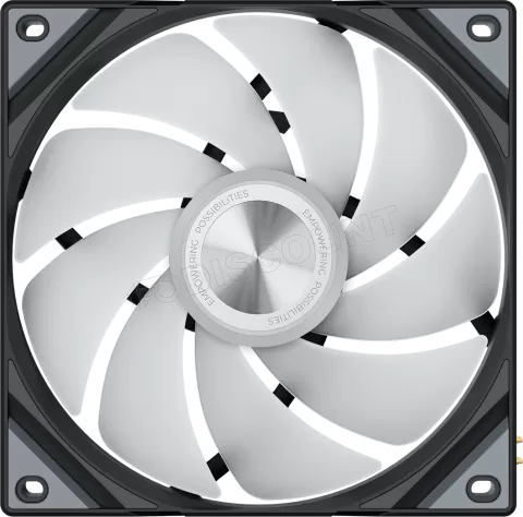 Photo de Ventilateur de boitier Tryx Rota SL RGB - 12cm (Noir)