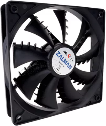 Photo de Ventilateur de boitier Zalman F2 Plus SF - 92mm (Noir)