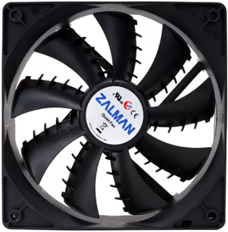 Photo de Ventilateur de boitier Zalman F2 Plus SF - 92mm (Noir)