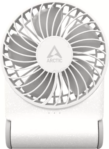 Photo de Ventilateur de bureau sur batterie Arctic Summair 2Go - Ø10cm (Blanc)