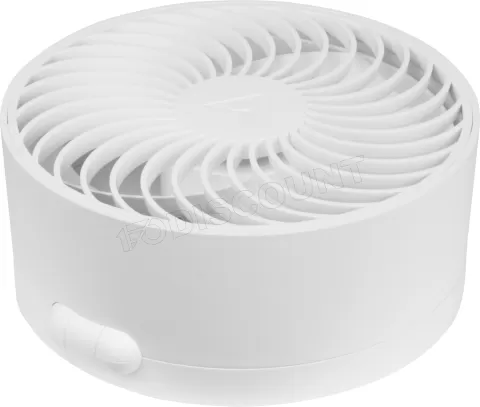 Photo de Ventilateur de bureau sur batterie Arctic Summair Plus - Ø11,2cm (Blanc)