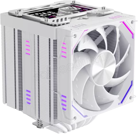 Photo de Ventilateur pour processeur 1stPlayer Frosty RGB (Blanc)