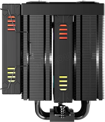 Photo de Ventilateur pour processeur 1stPlayer Frosty RGB (Noir)
