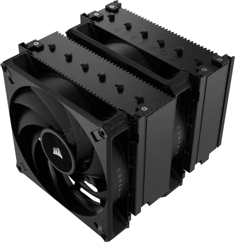 Photo de Ventilateur pour processeur Corsair A115 Twin Tower (Noir)