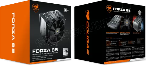 Photo de Ventilateur pour processeur Cougar Forza 85 (Noir)