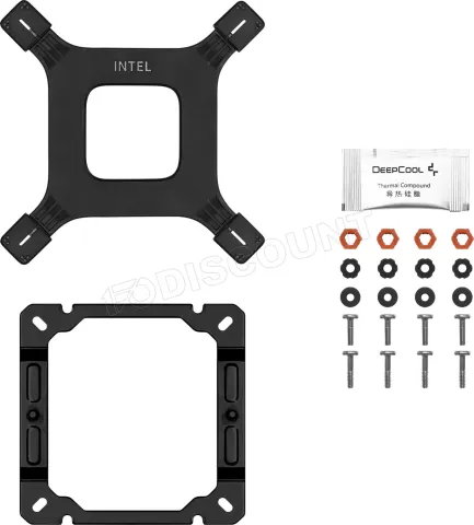 Photo de Ventilateur pour processeur DeepCool AG400 V2 RGB (Noir)