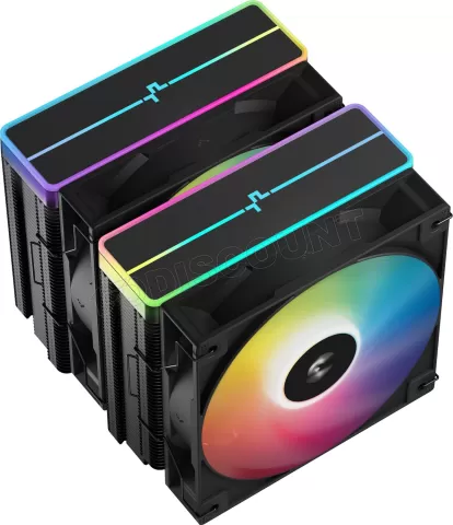 Photo de Ventilateur pour processeur DeepCool AG620 V2 RGB (Noir)