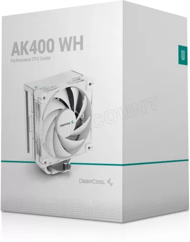Photo de Ventilateur pour processeur DeepCool AK400 (Blanc)