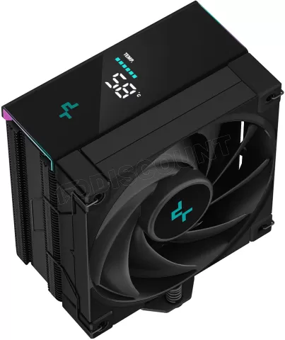 Photo de Ventilateur pour processeur DeepCool AK400 Digital RGB (Noir)