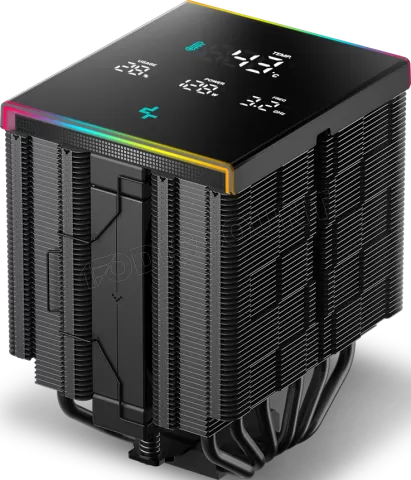 Photo de Ventilateur pour processeur DeepCool AK620 Digital Pro RGB (Noir)