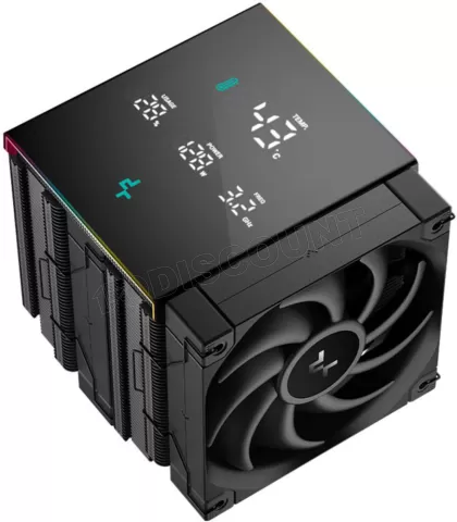 Photo de Ventilateur pour processeur DeepCool AK620 Digital Pro RGB (Noir)