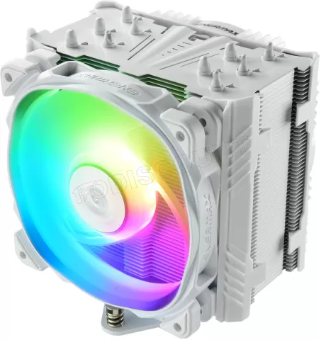 Photo de Ventilateur pour processeur Enermax ETS-T50 Axe RGB (Blanc)