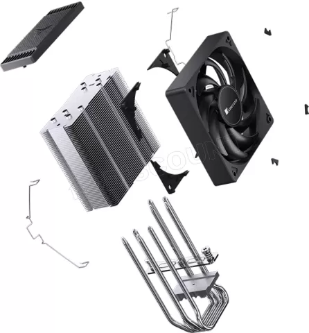Photo de Ventilateur pour processeur Jonsbo CR-1000 Evo (Noir)