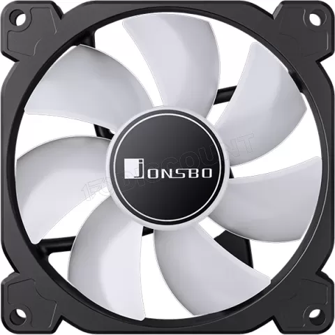Photo de Ventilateur pour processeur Jonsbo CR-1400E RGB (Noir)