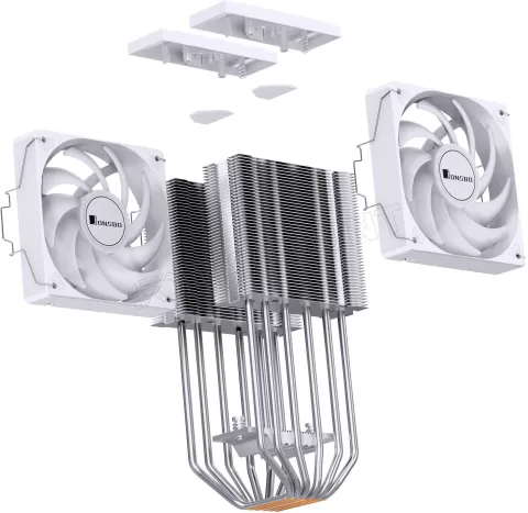 Photo de Ventilateur pour processeur Jonsbo CR-3000E Color RGB (Blanc)