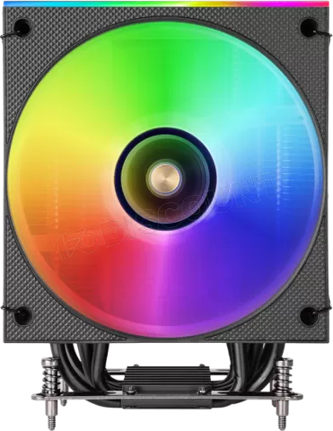 Photo de Ventilateur pour processeur Mars Gaming MCPU-LCD RGB (Noir)