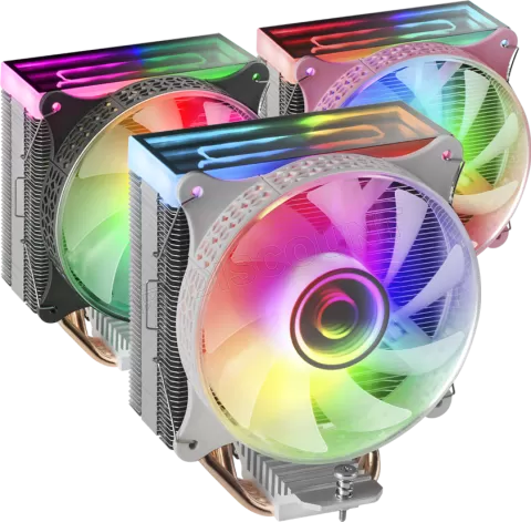 Photo de Ventilateur pour processeur Mars Gaming MCPU-VR RGB (Blanc)