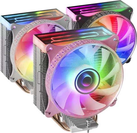 Photo de Ventilateur pour processeur Mars Gaming MCPU-VR RGB (Rose)