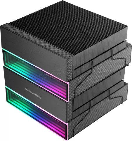 Photo de Ventilateur pour processeur Mars Gaming MCPU-X26 RGB (Noir)