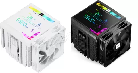 Photo de Ventilateur pour processeur Thermalright Peerless Assassin 140 Digital ARGB (Blanc)