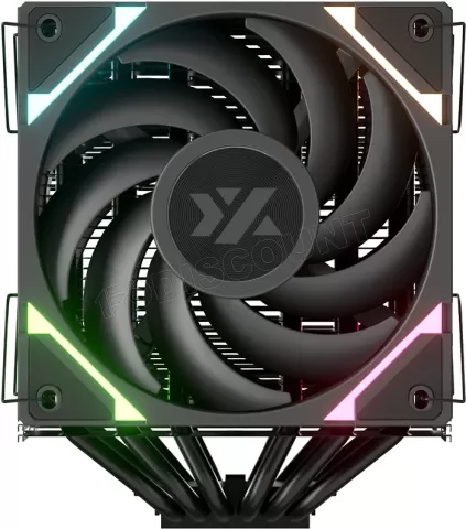 Photo de Ventilateur pour processeur XYZ Thermax 6 Duo RGB (Noir)