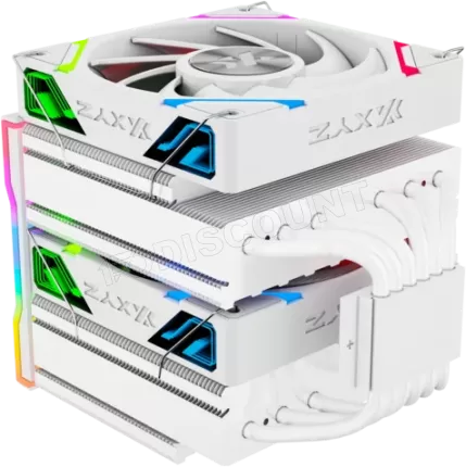 Photo de Ventilateur pour processeur XYZ Thermax 6 Pro Duo RGB (Blanc)