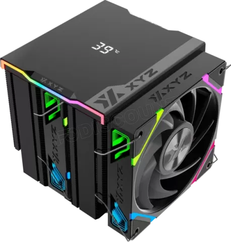 Photo de Ventilateur pour processeur XYZ Thermax 6 Pro Duo RGB (Noir)
