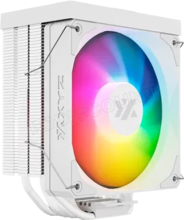 Photo de Ventilateur pour processeur XYZ THERMAX 6 PULSAR RGB (Blanc)