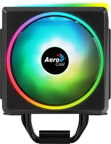 Photo de Ventilateur processeur AeroCool Cylon 4F RGB (Noir)