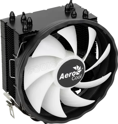 Photo de Ventilateur processeur AeroCool Rave 4 ARGB (Noir)