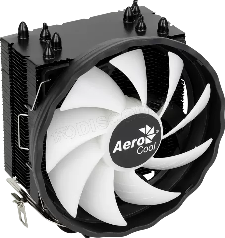 Photo de Ventilateur processeur AeroCool Rave 4 RGB (Noir)