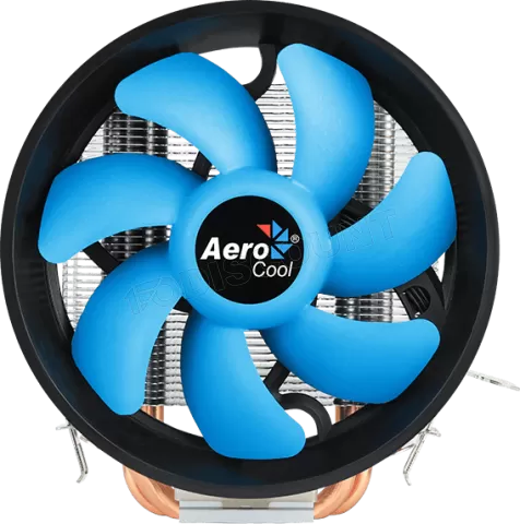 Photo de Ventilateur processeur AeroCool Verkho 3 Plus (Noir/Bleu)