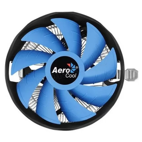 Photo de Ventilateur processeur AeroCool Verkho Plus (Noir/Bleu)