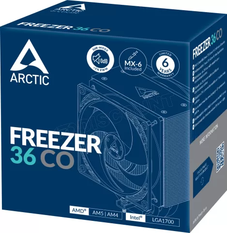 Photo de Ventilateur processeur Arctic Freezer 36 Continuous Operation (Noir)
