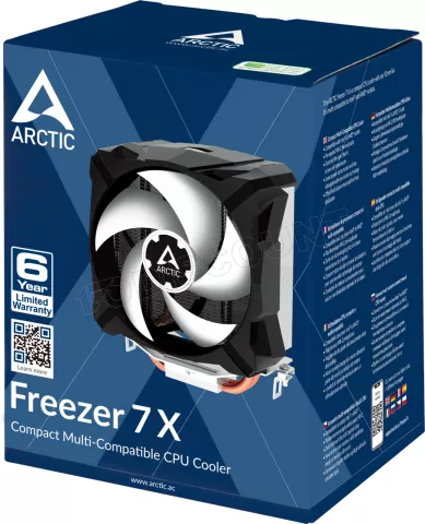 Photo de Ventilateur processeur Arctic Freezer 7 X (Noir)
