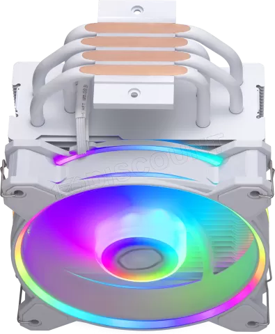 Photo de Ventilateur processeur Cooler Master Hyper 212 Halo White RGB (Blanc)