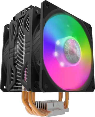 Photo de Ventilateur processeur Cooler Master Hyper 212 LED Turbo RGB (Noir)