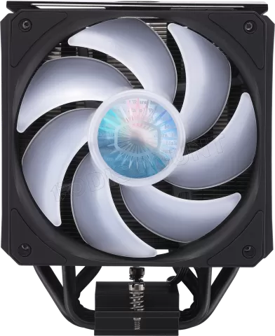 Photo de Ventilateur processeur Cooler Master MasterAir MA612 Stealth RGB (Noir)