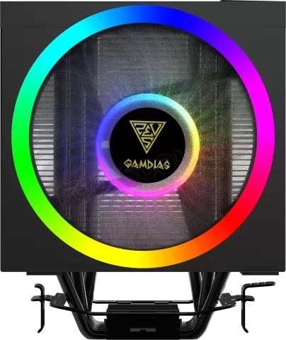 Photo de Ventilateur processeur Gamdias Boreas M1-610 RGB (Noir)