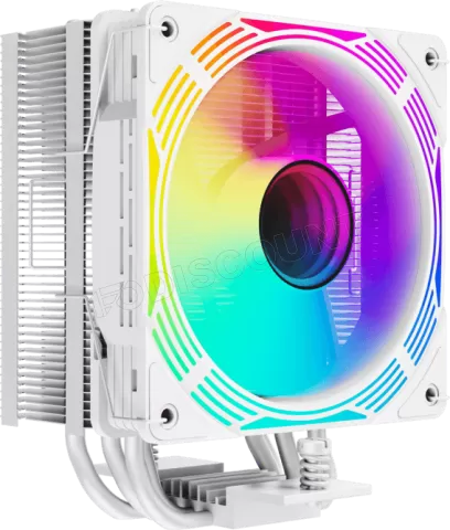 Photo de Ventilateur processeur Gamemax Ice force RGB (Blanc)