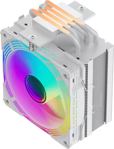 Photo de Ventilateur processeur Gamemax Ice force RGB (Blanc)