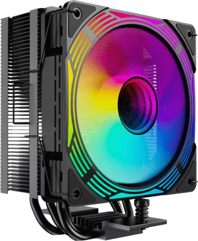 Photo de Ventilateur processeur Gamemax Ice force RGB (Noir)