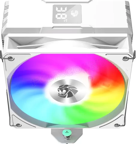 Photo de Ventilateur processeur Gamemax Sigma 520 Digital RGB (Blanc)
