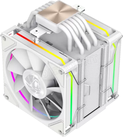 Photo de Ventilateur processeur Gamemax Sigma 620 LCD RGB (Blanc)