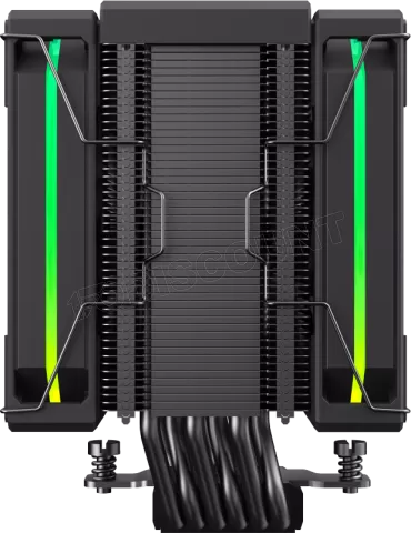 Photo de Ventilateur processeur Gamemax Sigma 620 LCD RGB (Noir)