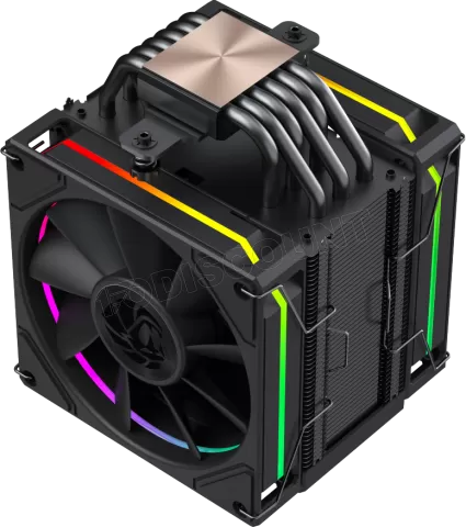 Photo de Ventilateur processeur Gamemax Sigma 620 LCD RGB (Noir)